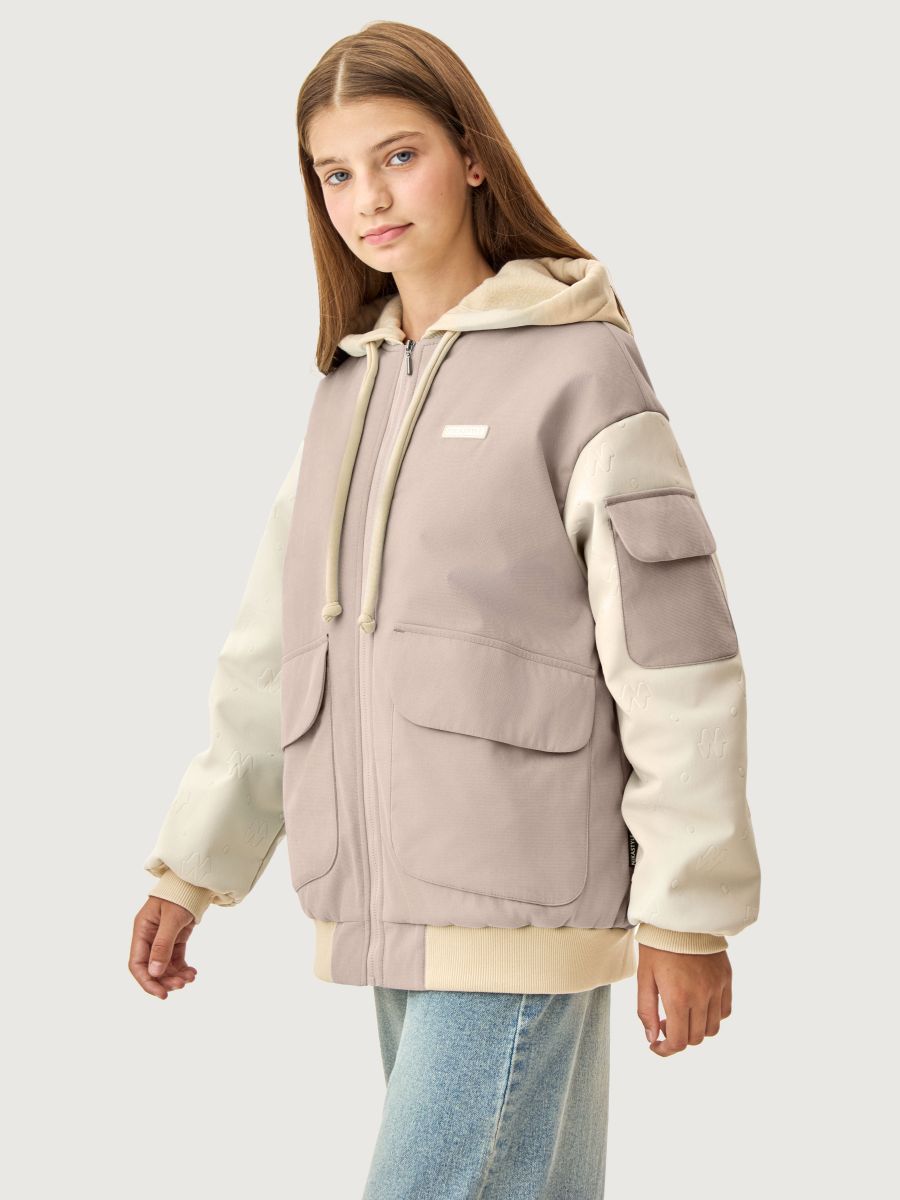Куртка 4м5826 сухая роза/кешью