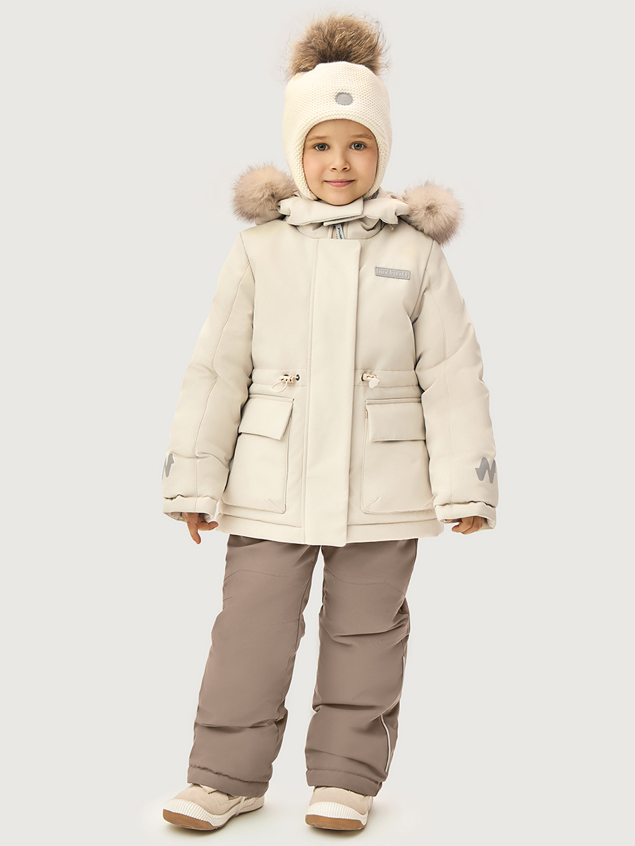 Костюм 7з3026 кешью/какао