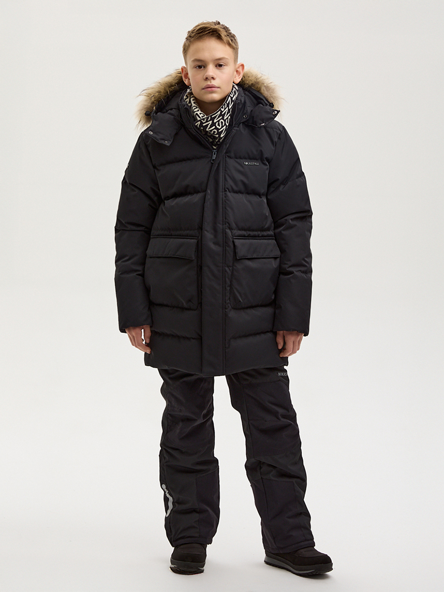 КУРТКА пуховая 4з8324 черный