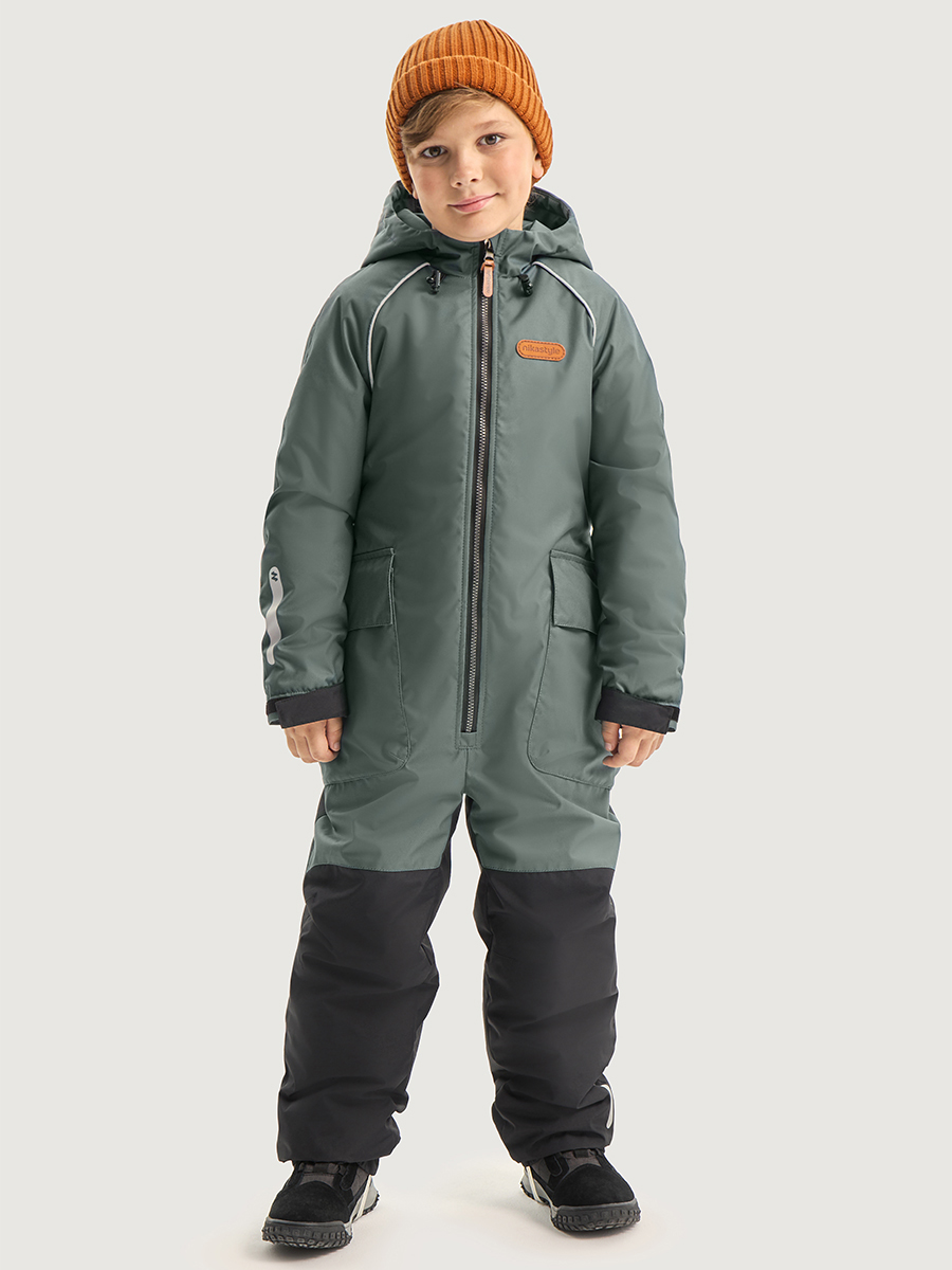 Комбинезон 8м1726 мох/черный