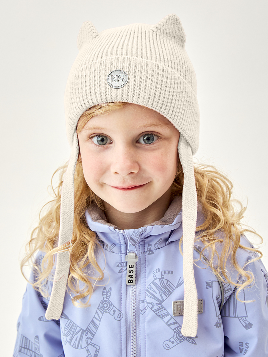 Шапка 11м20826 молоко