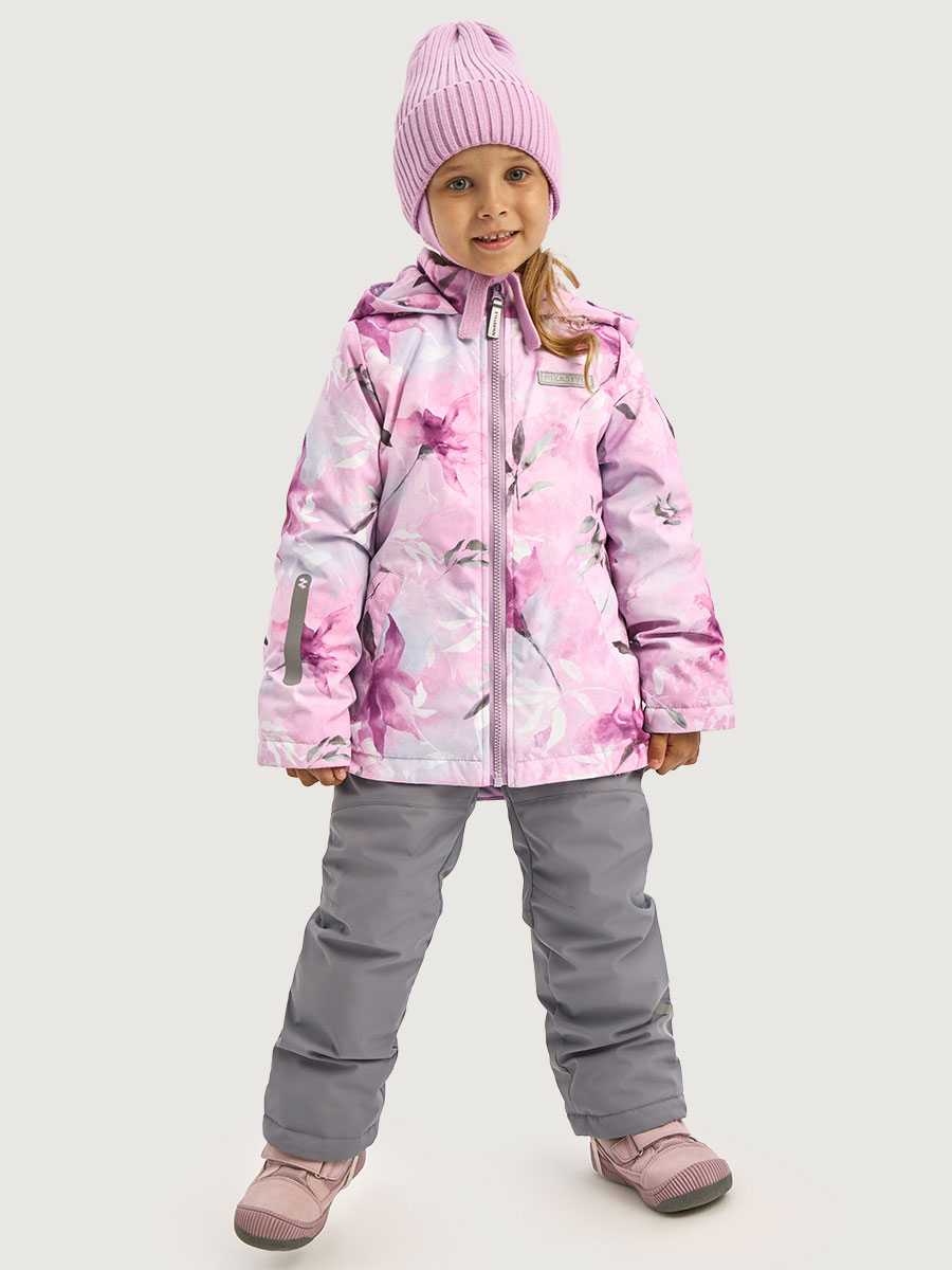 Костюм 7м3226 розовый/светло-серый