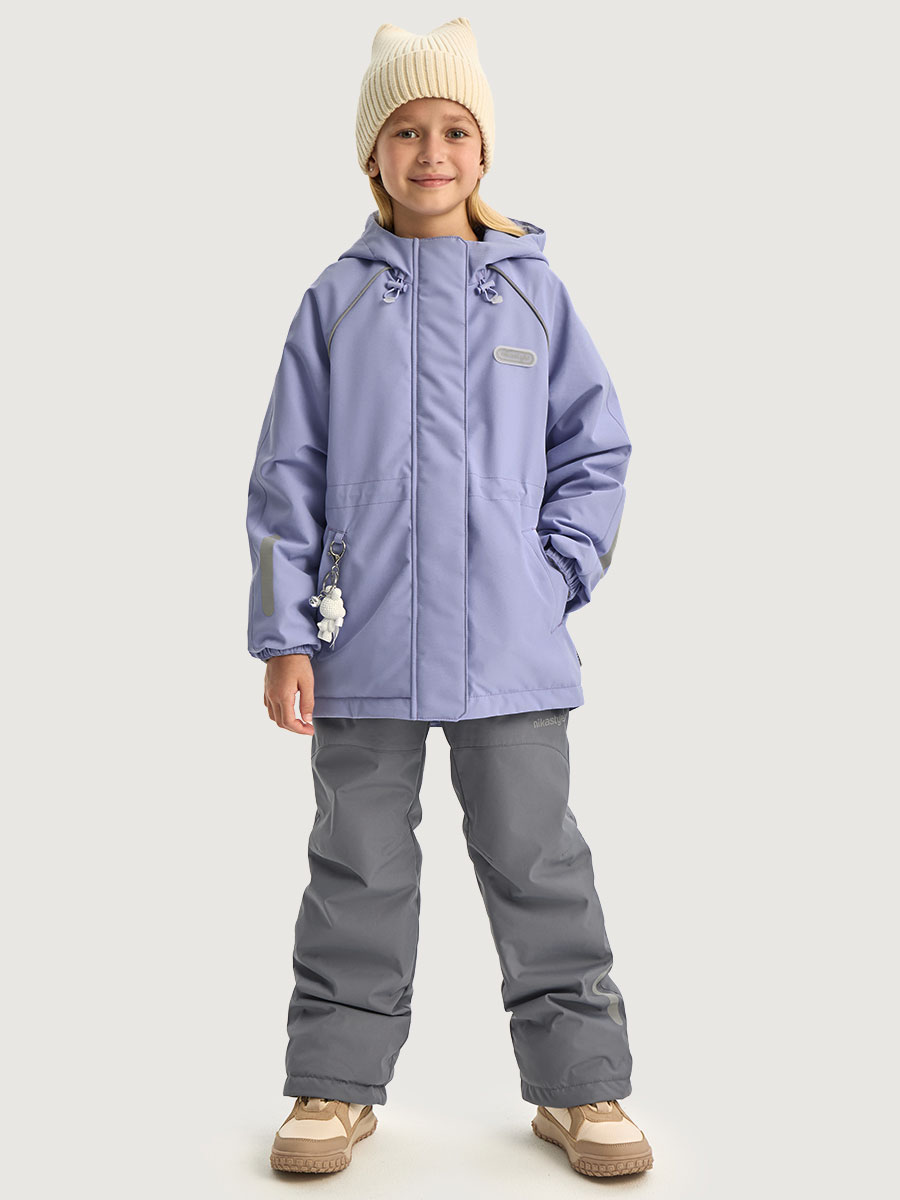 Костюм 7м2026 лаванда/светло-серый