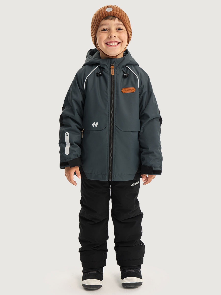 Костюм 7м2126 мох/черный