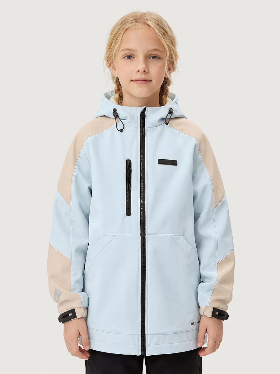 Ветровка 4л15426 небесный/кешью