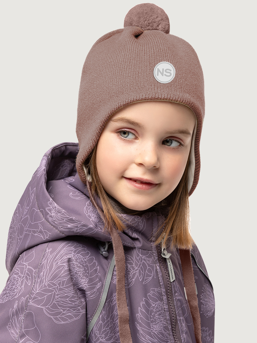 Шапка 11м20626 какао