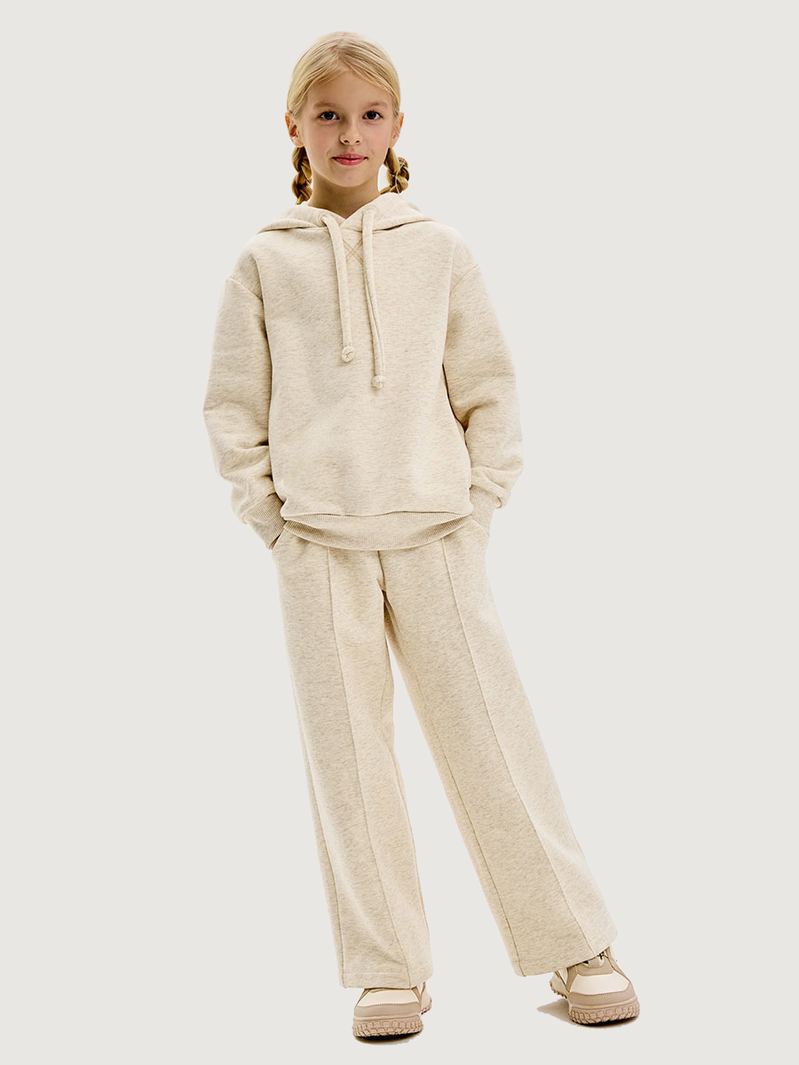 Костюм 7т20425 молочный меланж