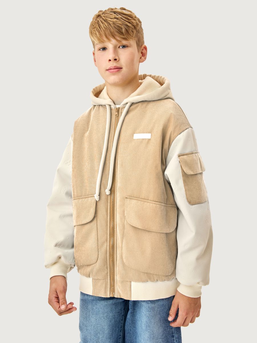Куртка 4м6526 песок/кешью