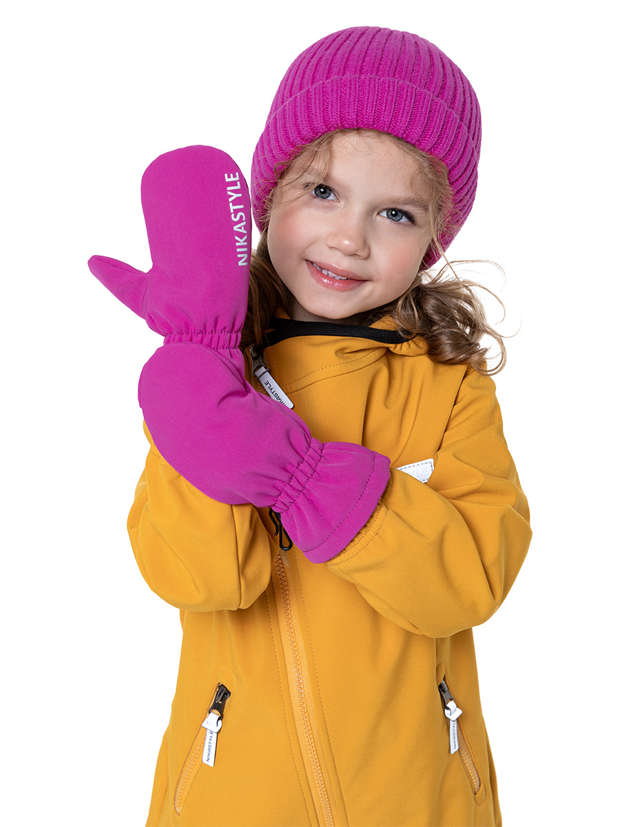 Варежки 14л17026 фуксия