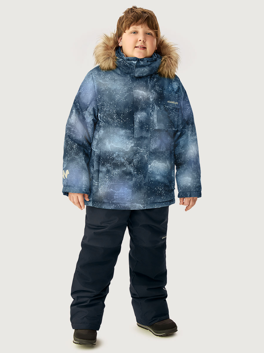 Костюм п7з10526 деним/неви