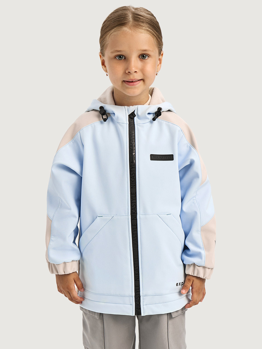 Ветровка 4л15226 небесный/кешью