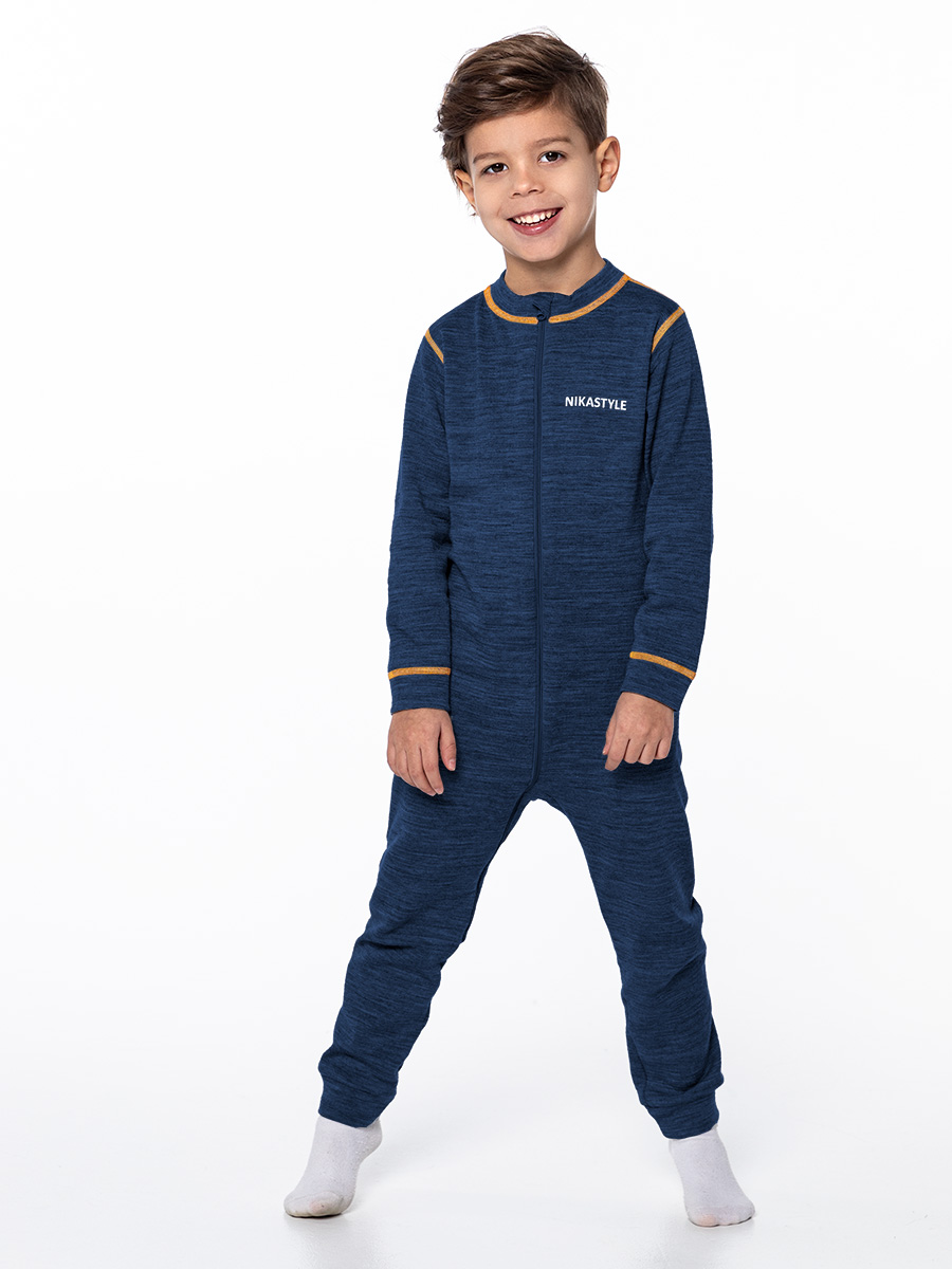 Комбинезон 8т11024 синий меланж