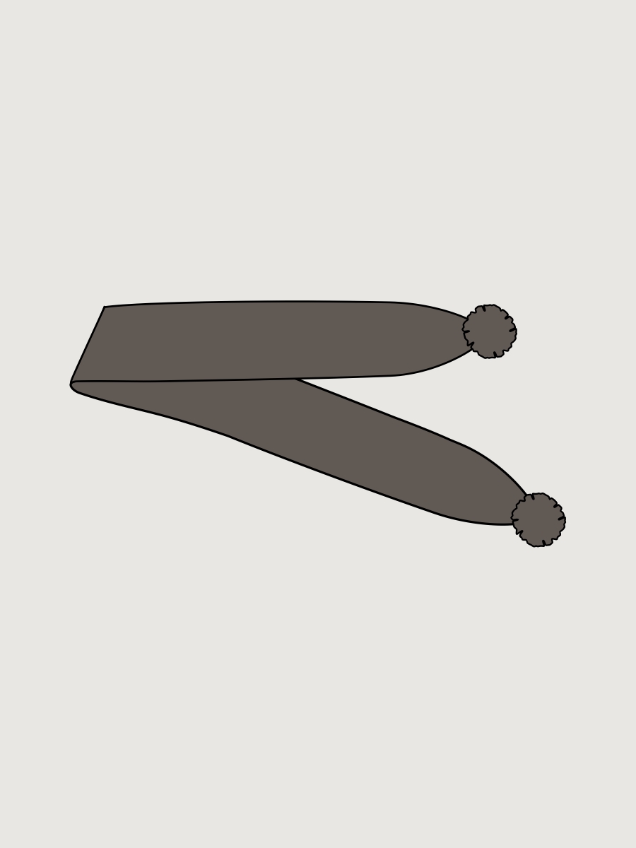 Шарф 17м21926 кофе