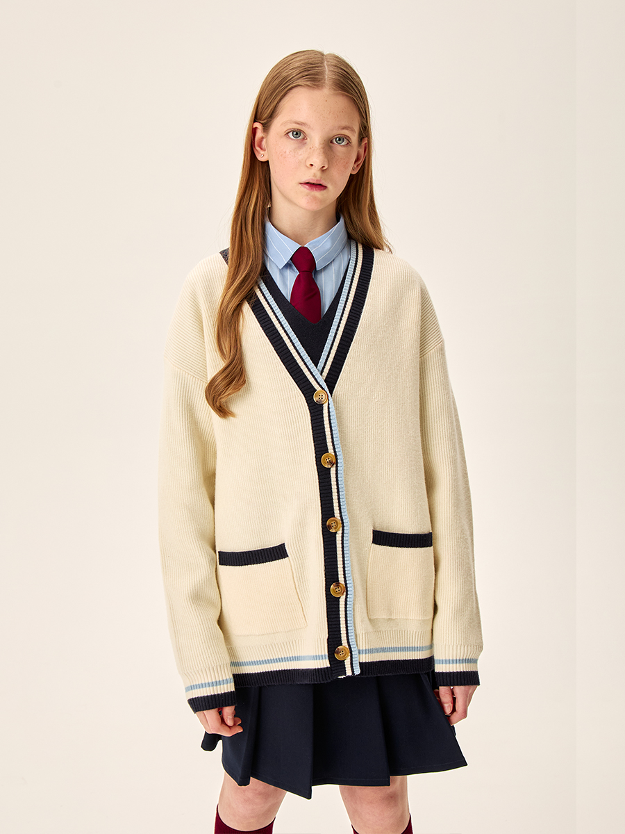 Кардиган 4ш71426 молочный