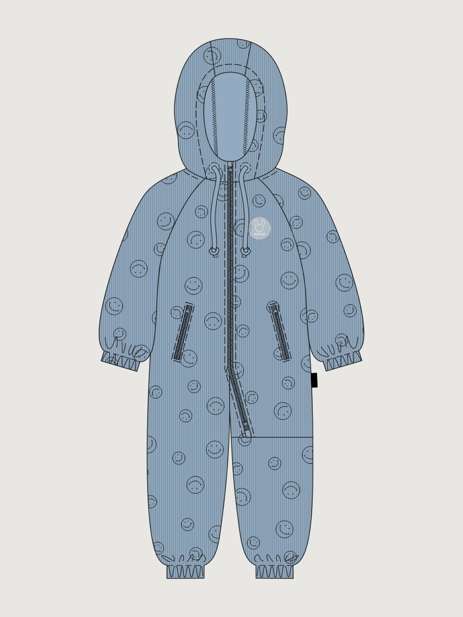 Комбинезон 8л14526 джинс