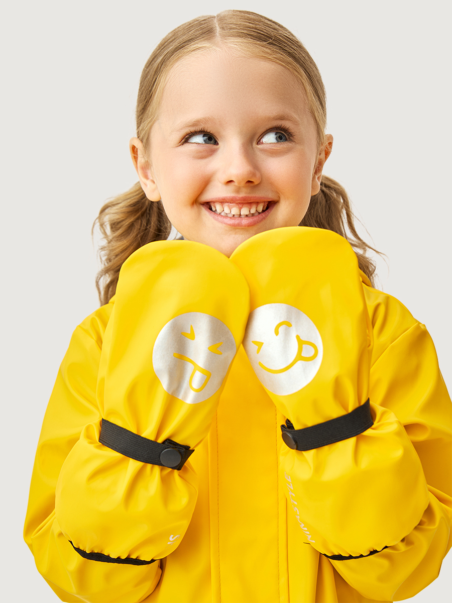 Варежки 14л3122 желтый