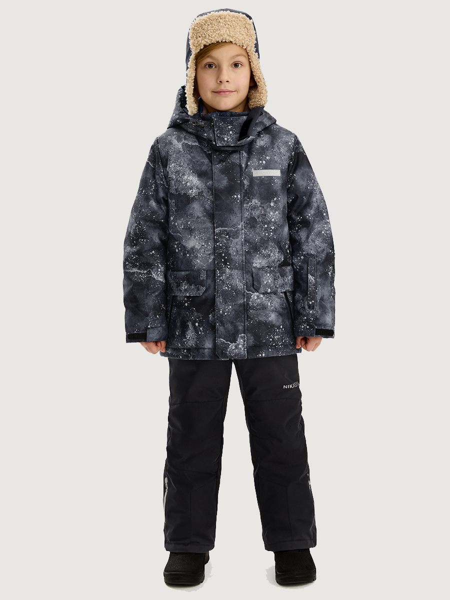 Костюм 7з3925 графит/черный