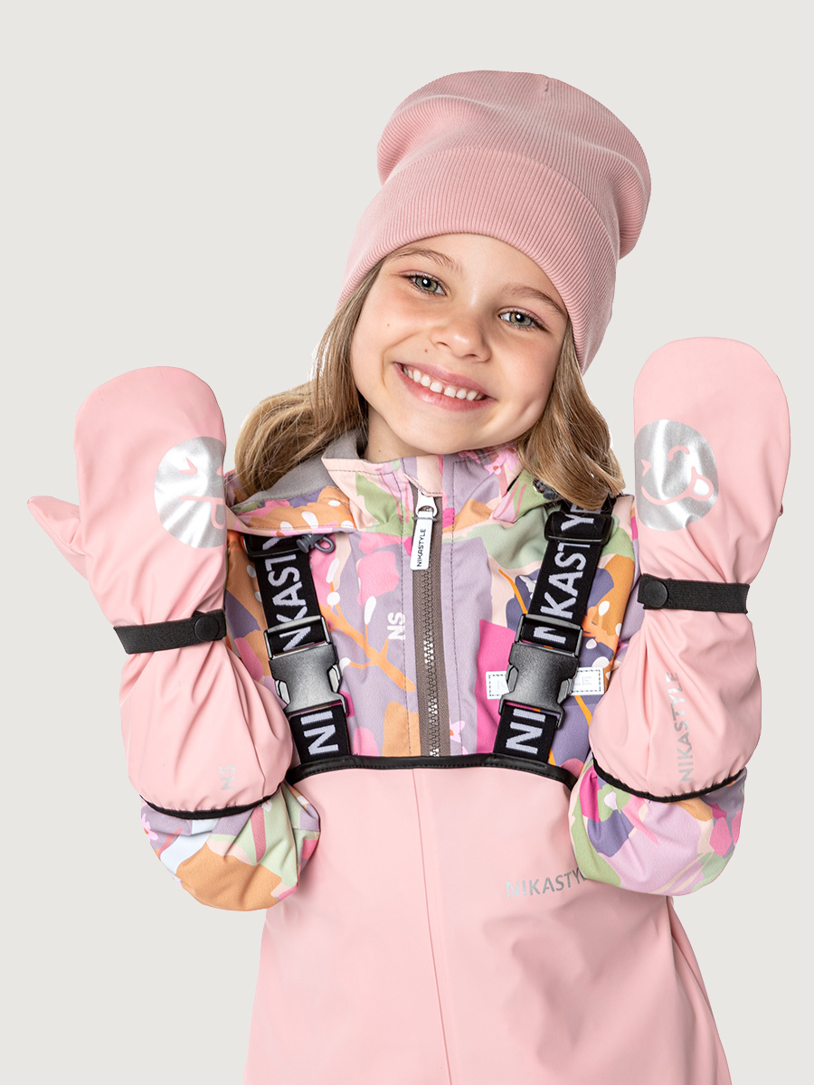 Варежки 14л3122 пудровый