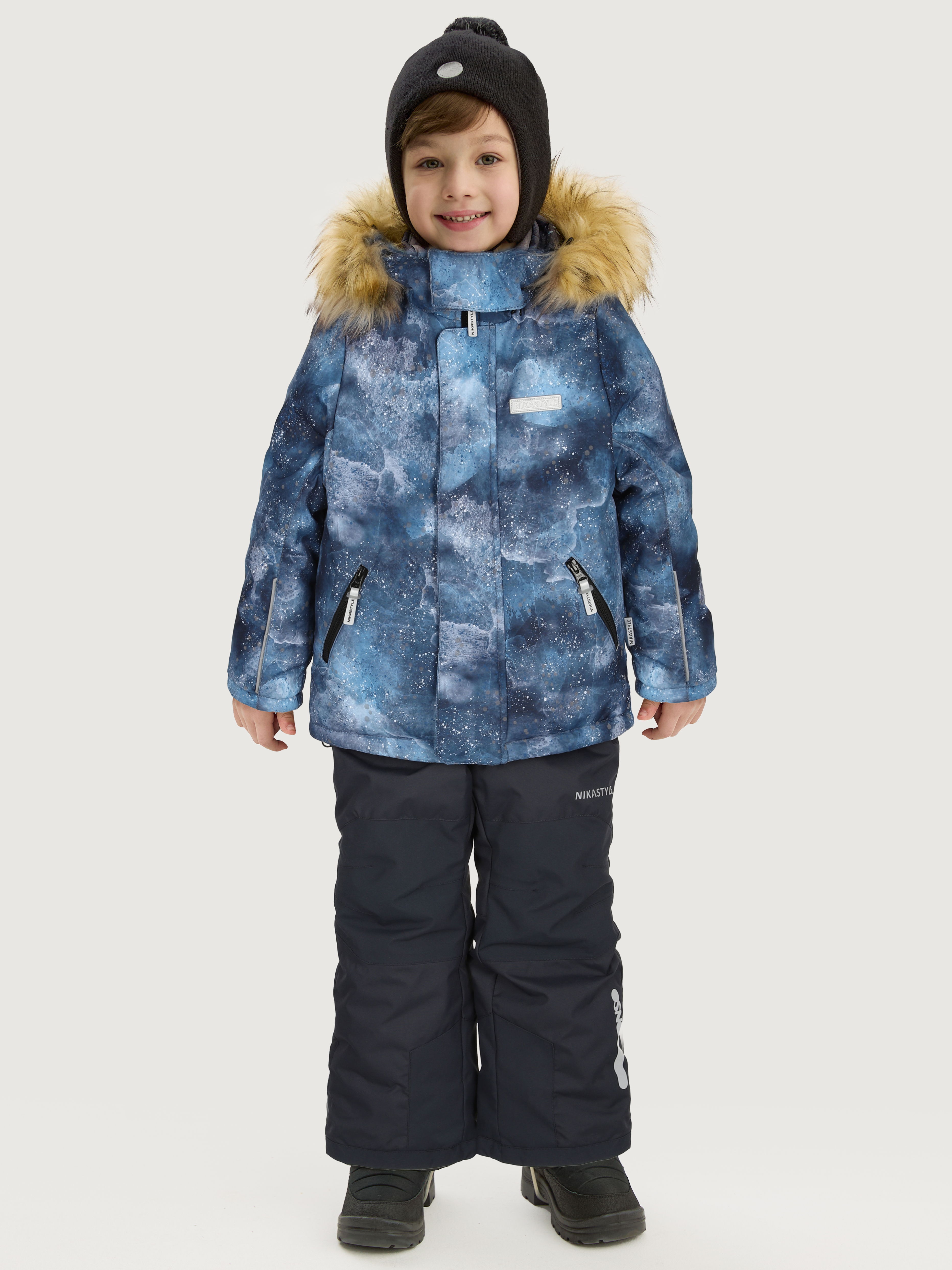 Костюм 7з3725 деним/графит