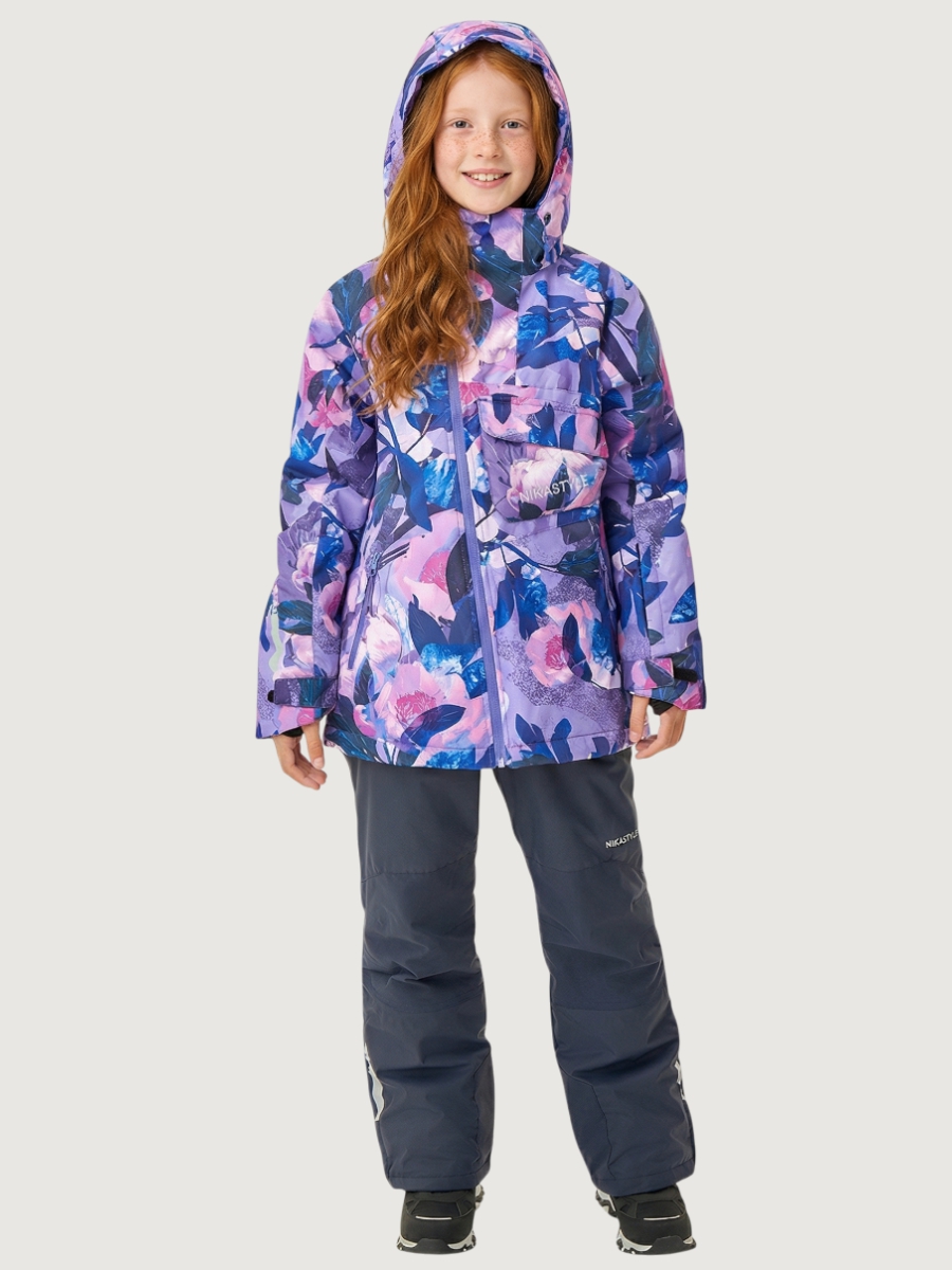 Костюм 7з2425 фиолет/графит от производителя NIKASTYLE