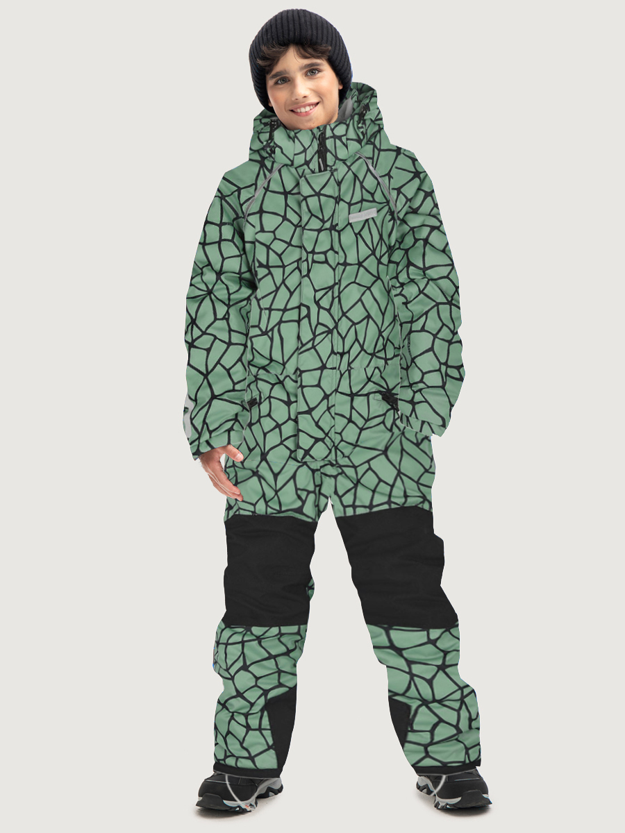 Комбинезон 8з2525 полынь/черный