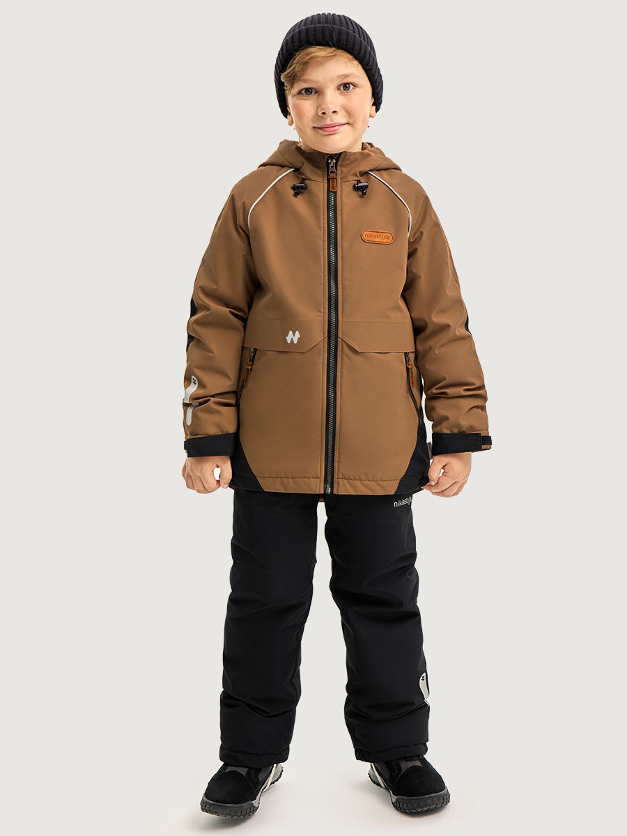 Костюм 7м1926 орех/черный