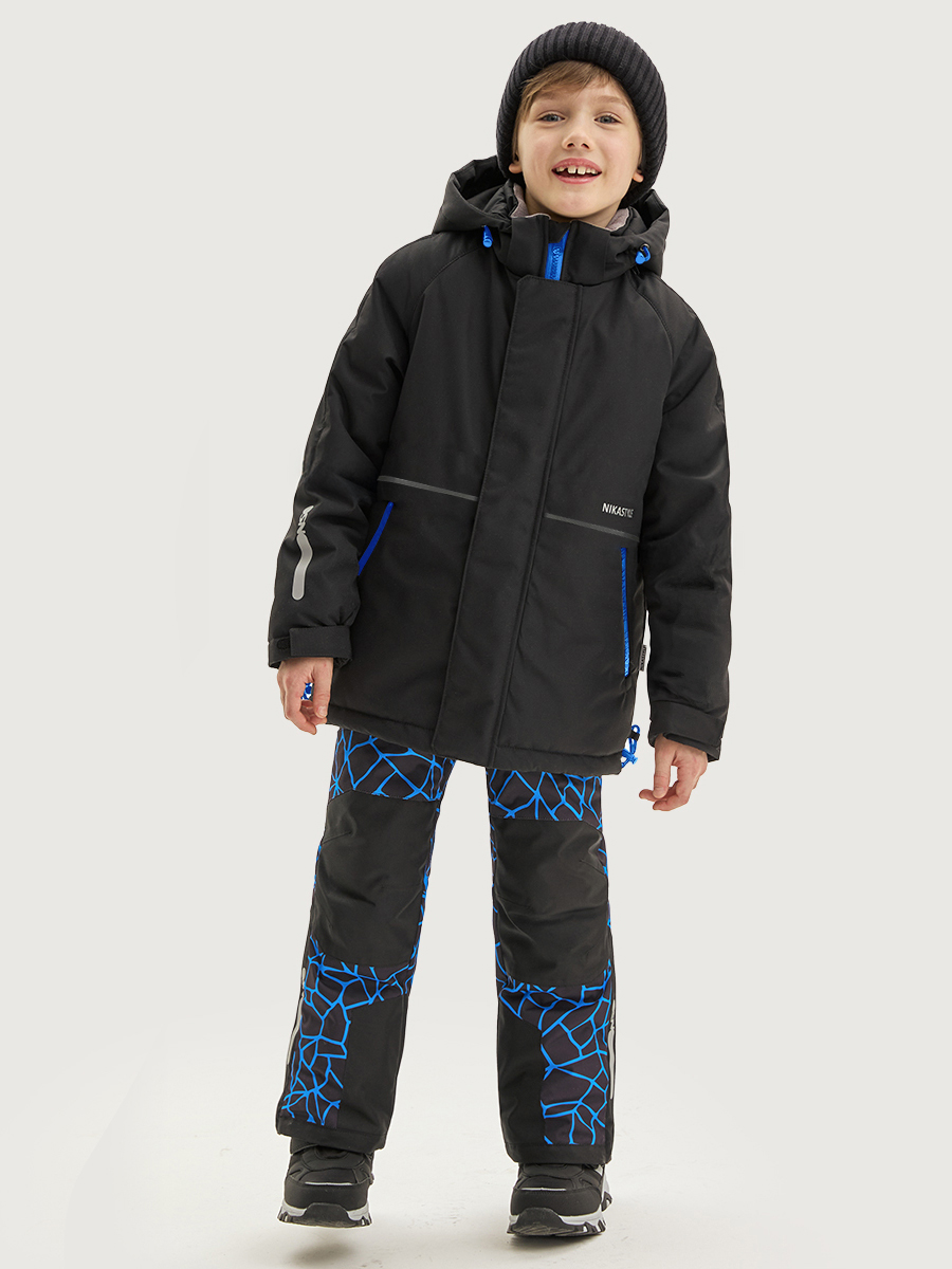 Костюм 7з2725 черный/электрик