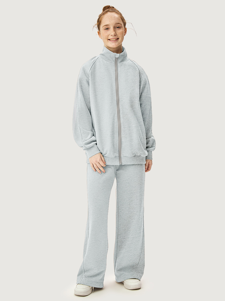 Костюм 7т11426 серый меланж