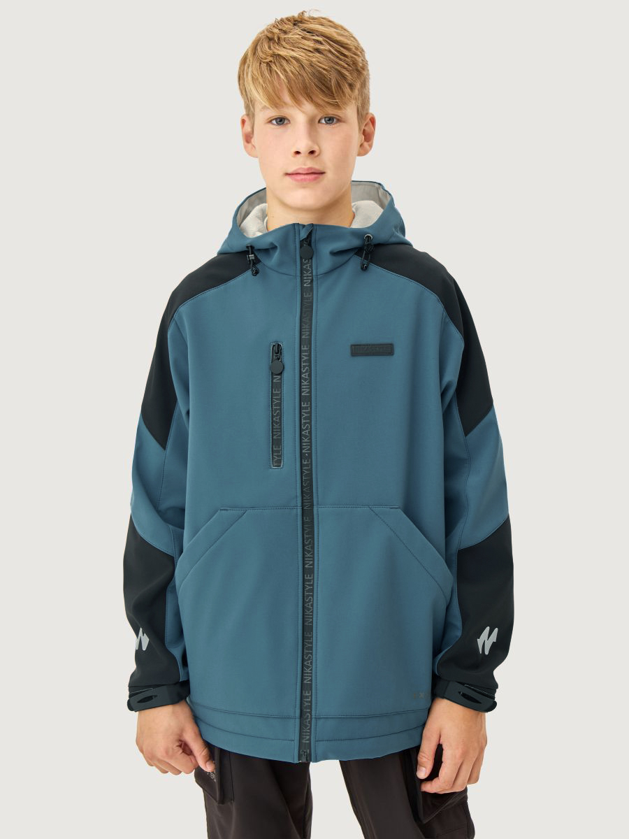 Ветровка 4л15726 деним/черный