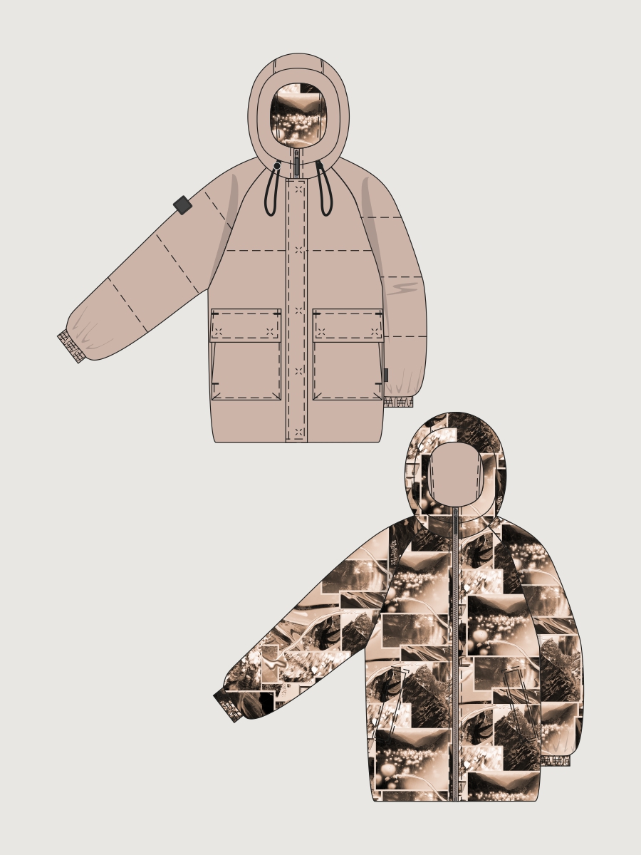 Куртка 4м10626 беж