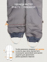Костюм 7м1926 орех/черный от производителя NIKASTYLE