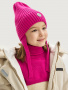 Комплект шапка и манишка  12з16025 фуксия от производителя NIKASTYLE