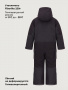 Комбинезон 8з4526 черный от производителя NIKASTYLE