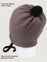 Шапка 11м20726 кофе от производителя NIKASTYLE
