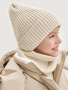 Комплект шапка и снуд  12з17725 молоко от производителя NIKASTYLE