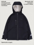 Ветровка 4л15726 черный от производителя NIKASTYLE