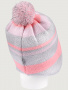 Шапка 11з15425 серый/розовый от производителя NIKASTYLE