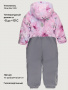 Комбинезон 8м3026 розовый/светло-серый от производителя NIKASTYLE