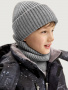 Комплект шапка и снуд  12з16525 серый от производителя NIKASTYLE