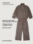 Костюм спортивный 7т40926 кофе от производителя NIKASTYLE