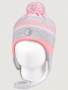 Шапка 11з15425 серый/розовый от производителя NIKASTYLE