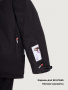Костюм 7з5126 черный от производителя NIKASTYLE