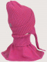 Комплект шапка и манишка  12з16025 фуксия от производителя NIKASTYLE