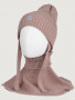 Комплект шапка и манишка  12з16025 какао от производителя NIKASTYLE
