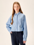 Блузка 4ш70026 голубая полоска от производителя NIKASTYLE