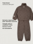Костюм спортивный 7т40626 кофе от производителя NIKASTYLE