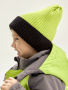 Шапка 11з16125 салатовый/черный от производителя NIKASTYLE
