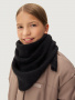 Шарф 17з16625 черный от производителя NIKASTYLE