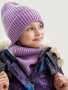 Комплект шапка и снуд  12з17725 цикламен от производителя NIKASTYLE