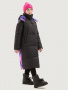 Пальто 6з9225 черный/фуксия от производителя NIKASTYLE